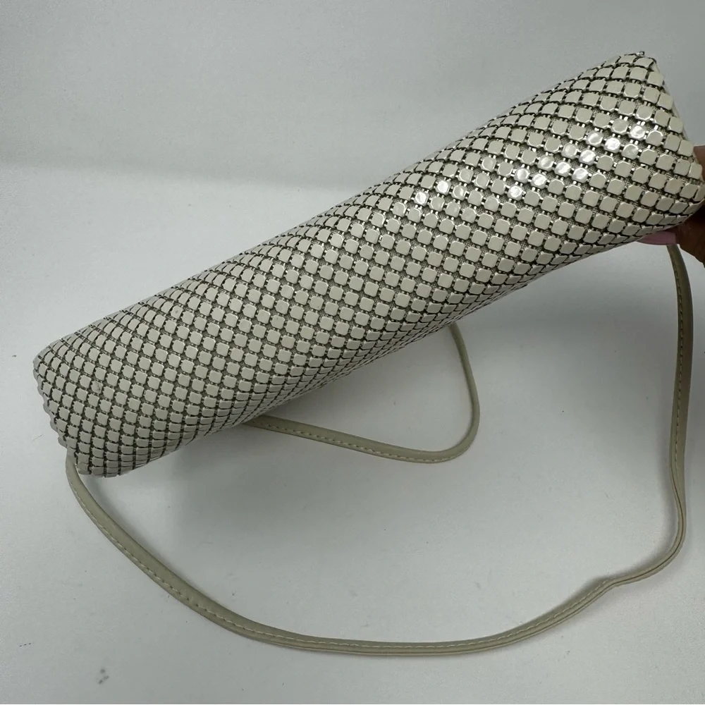 NWT VINTAGE Whiting & Davis vintage metal mesh purse shoulder bag